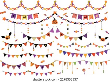 Halloween Party Fun Garland Set