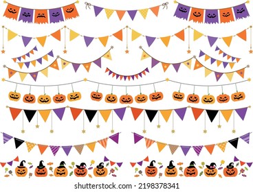 Halloween Party Fun Garland Set