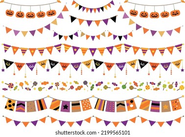 Halloween Party Fun Garland Set