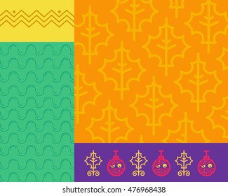 Halloween Party. Gift wrap