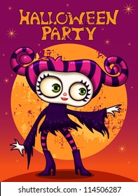 Halloween Party Girl.