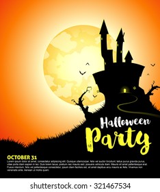 Halloween Party with Haunted House