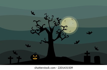 Halloween party holiday night scary celebration midnight horror