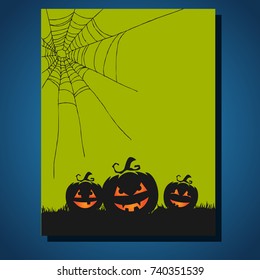 Halloween party icon in trendy flat style isolated design vector illustration