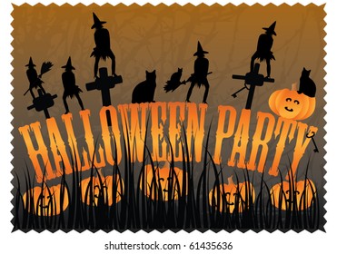 Halloween party invitation