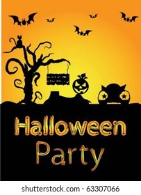 Halloween Party Invitation