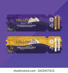 Halloween Party Night Entry Ticket