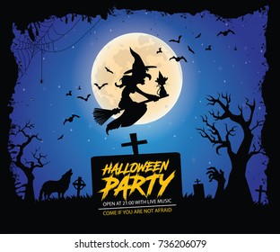 Halloween Party Poster