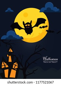 Halloween Party Poster Background