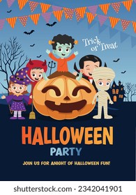 Halloween Party poster design