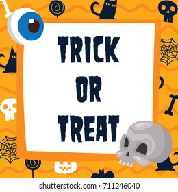 Halloween party poster illustration series