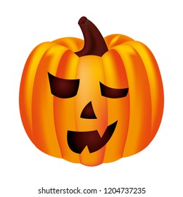 halloween party pumpkin character