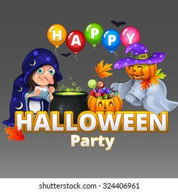 Halloween party set