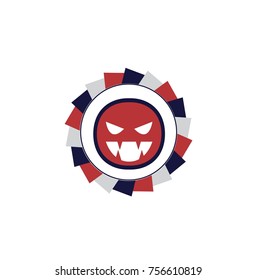 Halloween party symbol