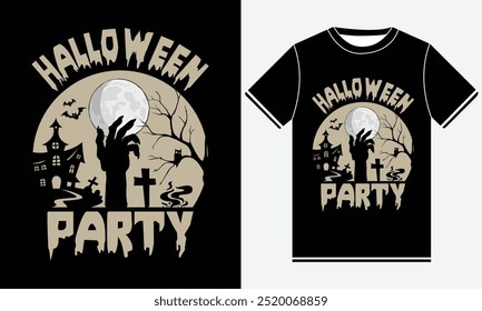 Halloween Party Halloween t shirt design 