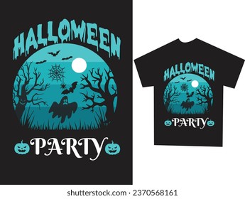 
HALLOWEEN PARTY t-shirt design. Halloween creative t-shirt design. This design can be used on t-shirt, Mugs, bags, Poster cards ect.