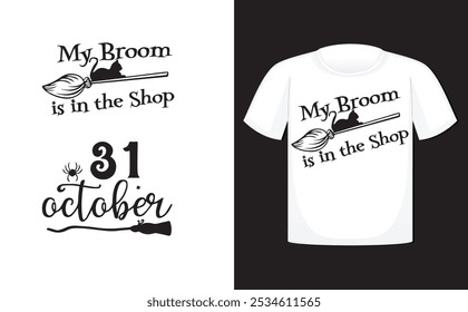 halloween party t-shirt design horor