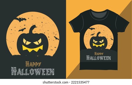Halloween party  T-shirt Design Vector 