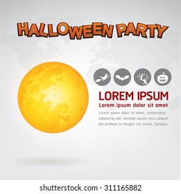 Halloween Party Vector Concept 