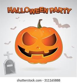 Halloween Party Vector Concept 