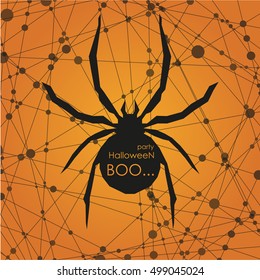 Halloween party. Vector illustration