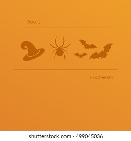 Halloween party. Vector illustration