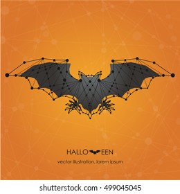 Halloween party. Vector illustration