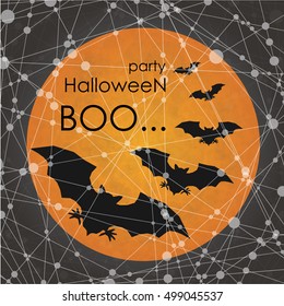 Halloween party. Vector illustration