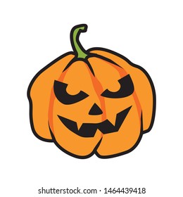 Halloween Party Vector Pumpkin Ghost Isolated