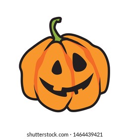 Halloween Party Vector Pumpkin Ghost Isolated