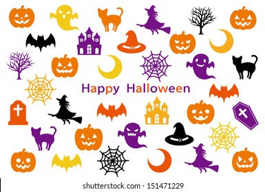 Halloween party-card