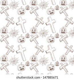 Halloween pattern