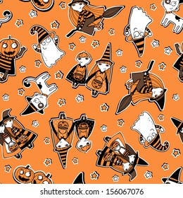 Halloween pattern