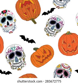 Halloween pattern