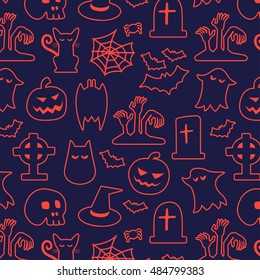 Halloween pattern
