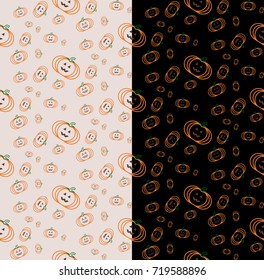Halloween pattern