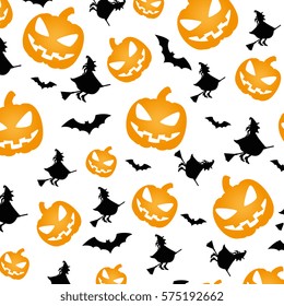 halloween pattern background icon