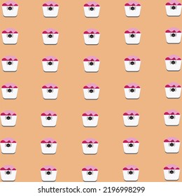 Halloween pattern background for print, decoration, party, happy, funny, horror background