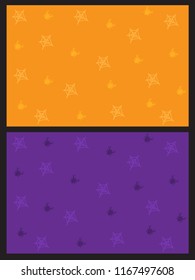 Halloween pattern background vector illustration