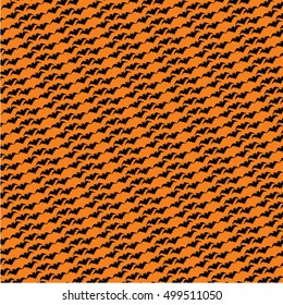 Halloween pattern with bats