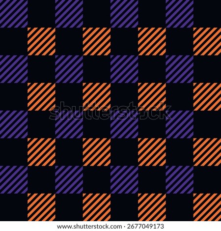 Halloween pattern. Colored vector illustration.