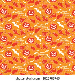 pasos de ideas de diseño de patrones de halloween