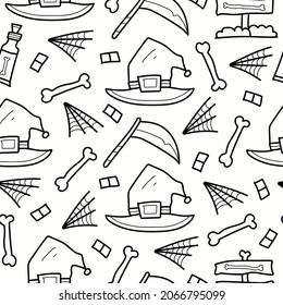 halloween pattern designs illustration for clothing, wallpapers, backgrounds, posters, books, banners and more