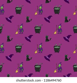 Halloween pattern.
A horrible background for Halloween decoration.