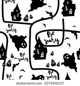 Halloween pattern. Hq for web and print use