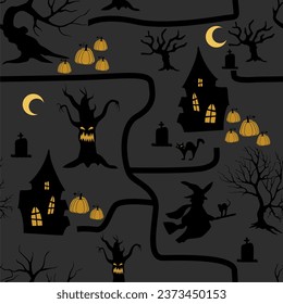 Halloween pattern. Hq for web and print use