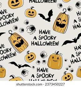 Halloween pattern. Hq for web and print use