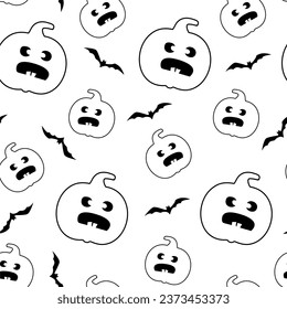 Patrón de Halloween. Hq para uso web e impreso