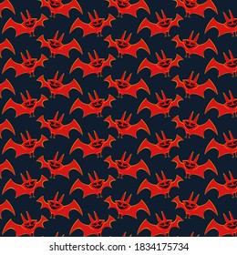 Halloween Pattern Illustrations. Vector background theme halloween.