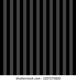 Halloween Pattern of repetitive vertical strips of black and grey color. Black and grey vertical stripes background. Seamless texture background. Vector illustration